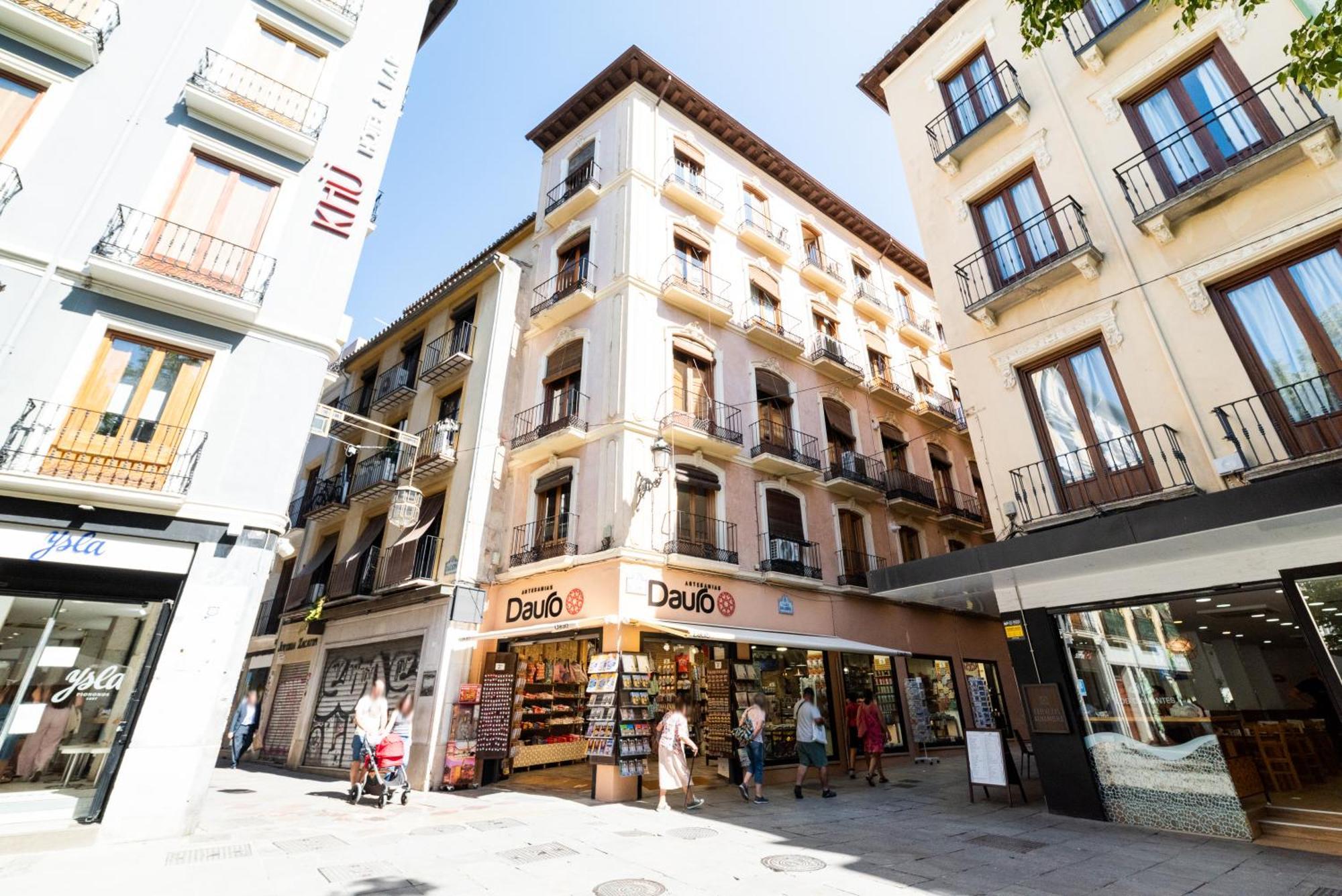 Moderno Apartamento En Granada Centro Kültér fotó